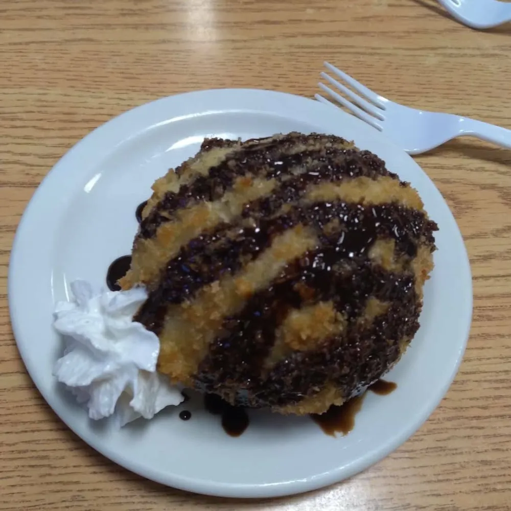 Chocolate Fried Ice Cream