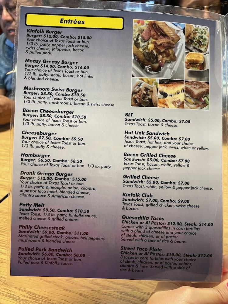Kinfolks Grill Menu image 3