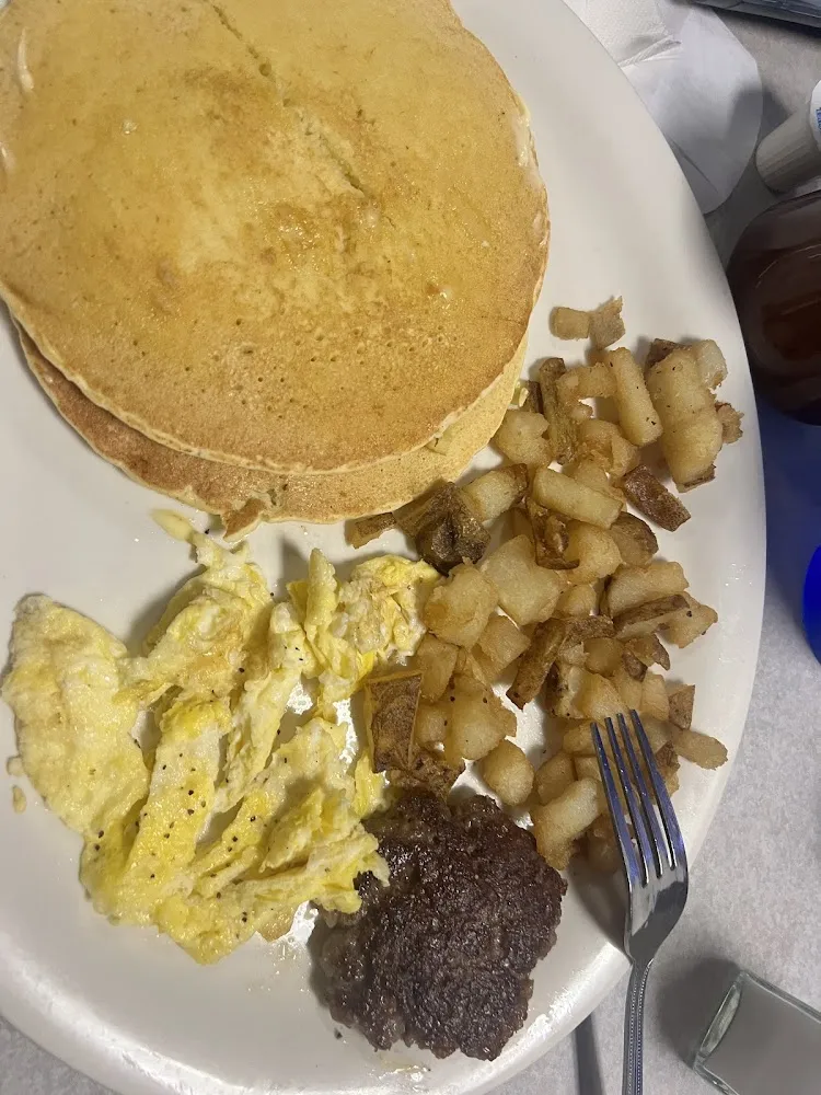 Pancake Breakfast Plate
